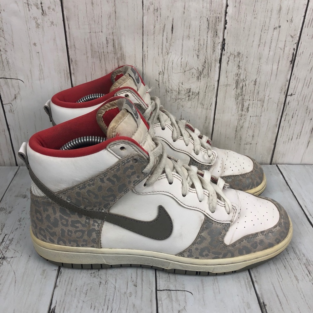 Nike Dunk High Skinny Leopard Sneakers